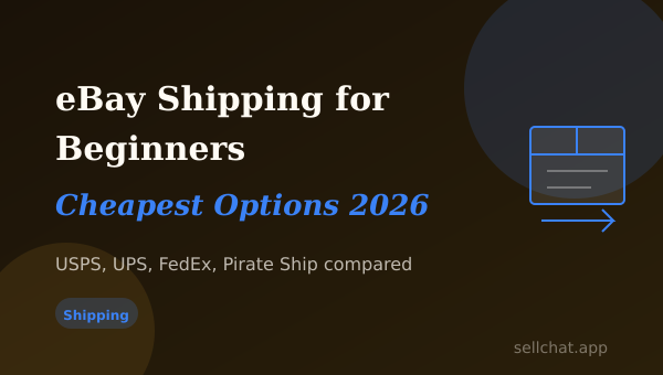 eBay Shipping for Beginners